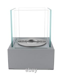 Brand NEW Smart freestanding biofireplace- Gray Structural Matte Finish