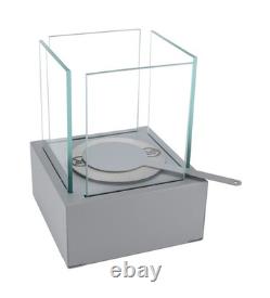 Brand NEW Smart freestanding biofireplace- Gray Structural Matte Finish