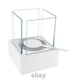 Brand NEW Smart freestanding biofireplace- White Structural Matte Finish