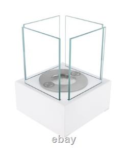 Brand NEW Smart freestanding biofireplace- White Structural Matte Finish