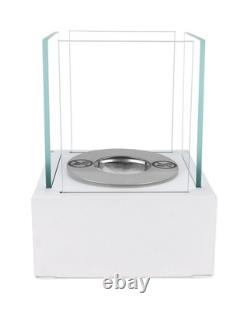 Brand NEW Smart freestanding biofireplace- White Structural Matte Finish