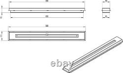 Builtin bio fireplace linear insert burner 900