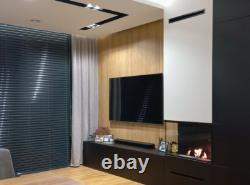 Builtin corner biofireplace BIO EKO Left