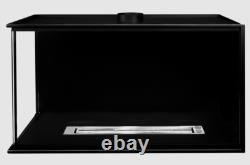 Builtin corner biofireplace BIO EKO Left