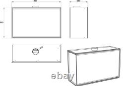 Builtin corner biofireplace BIO EKO Left