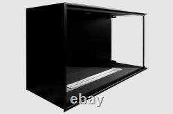 Builtin corner biofireplace BIO EKO Right