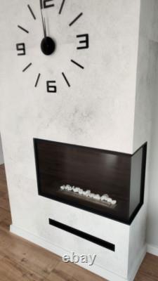 Builtin corner biofireplace BIO EKO Right