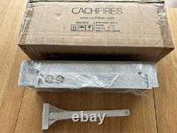 CASHFIRES Bioethanol Slimline Burner Steel 40 cm Brand New In Box