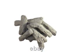 Ceramic Fire Coals Pebbles Logs Replacements Gas Bio Ethanol LPG RCF Universal