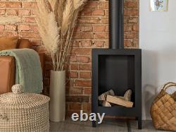 Ceramic Logs Large Birch 5 pcs For BIO Ethanol Fireplaces Hand Made