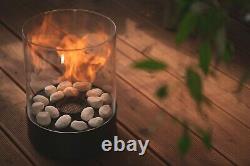Chantico Glassfire by Planika Modern Portable Bio Ethanol Tabletop Fireplace
