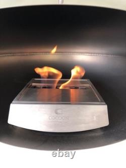 Cocoon Aeris Bio Ethanol Contemporary Hanging Fireplace Stainless Steel