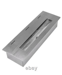 DIY BIO-fireplace burner Stainless steel 0.9 L
