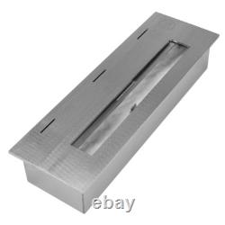 DIY BIO-fireplace burner Stainless steel 0.9 L