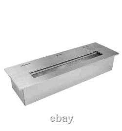 DIY BIO-fireplace burner Stainless steel 0.9 L