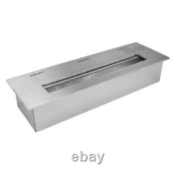 DIY BIO-fireplace burner Stainless steel 0.9 L