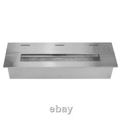 DIY BIO-fireplace burner Stainless steel 0.9 L