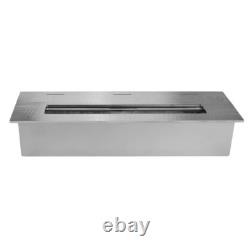 DIY BIO-fireplace burner Stainless steel 0.9 L