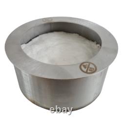 DIY BIO-fireplace round burner Stainless steel 0.5 L