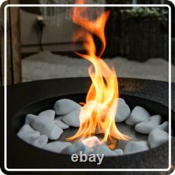DIY BIO-fireplace round burner Stainless steel 0.5 L