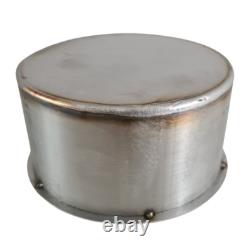 DIY BIO-fireplace round burner Stainless steel 0.5 L