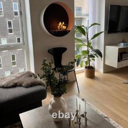 Delaware Ethanol-Wandkamin, White, Lasts up to 6 Hours F, 2 Kw