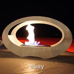 ECHO white bio-fireplace