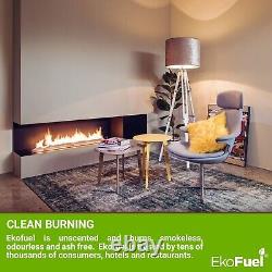 EKOFUEL Bio Ethanol Fuel Premium Bioethanol for Liquid Fireplaces (48 Litres)