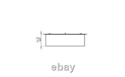 EcoSmart Fire XS340 Ethanol Burner Stainless Steel BNIB RRP £895.00