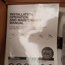 EcoSmart Fire XS340 Ethanol Burner Stainless Steel BNIB RRP £895.00