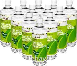 EkoFuel Premium Bioethanol Liquid Fuel 12 Litre for Fireplaces, Fire Pits & Stov