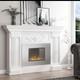 Electric Fireplace Modern Style, On-wall Fire Places, Realistic Led Flame Cheap