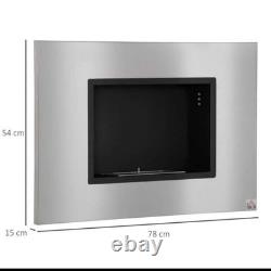 Electric Fireplace Modern Style, On-wall Fire Places, Realistic LED Flame Cheap