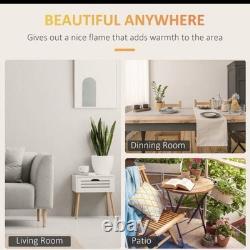 Electric Fireplace Modern Style, On-wall Fire Places, Realistic LED Flame Cheap