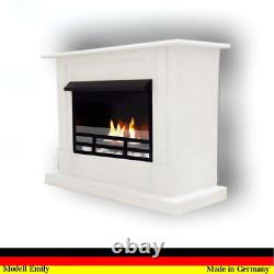 Ethanol Firegel Fireplace Cheminee Caminetti Chimenea Emily Premium Royal White