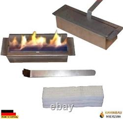Ethanol Firegel Fireplace Cheminee Caminetti Chimenea Kamin Madrid Deluxe Black