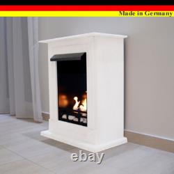 Ethanol Firegel Fireplace Cheminee Caminetti Chimenea Madrid Deluxe White
