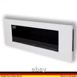 Ethanol Firegel Fireplace Cheminee Caminetti Chimenea Paris Deluxe Royal White