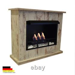Ethanol Firegel Fireplace Cheminee Caminetti Kamin Armin Vertiko Shabby Deluxe