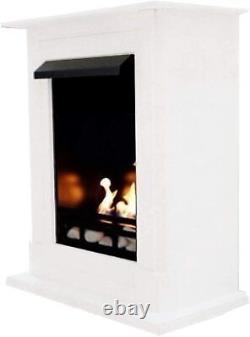 Ethanol Firegel Fireplace Cheminee Camino Madrid Premium White + 21 piece set