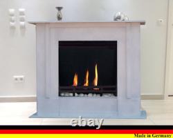 Ethanol Fireplace Firegel Chimenea Cheminee Camino Rafael Premium Granite Grey