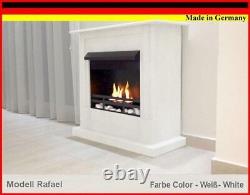 Ethanol Fireplace Firegel Chimenea Kamin Cheminee Caminetti Rafael Premium White