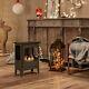 Ethanol Fireplace Heater Freestand Flame Snuffer Home Office Indoor Burner