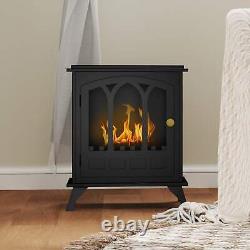 Ethanol Fireplace Stove, Freestanding Bioethanol Fire, Indoor Ethanol Burner wit