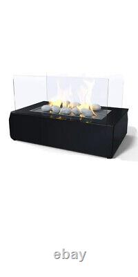 Eton Black Bioethanol Fireplace