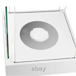 FREESTANDING BIOETHANOL FIREPLACE SUNSET MINI WHITE- Garden-Patio-Balcony-Indoor