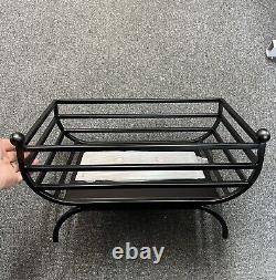 Fire Grate, Bioethanol Grate, Bio Fires, Black. 1.3L capacity