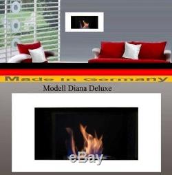 Fire Place Model Diana Deluxe Camino Bio Ethanol White