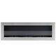 Fireplace 900/1200/1400mm Wide Bio Fireplace Inset Wall Hanging Biofire Glass