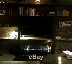 Fireplace Firebox Burner Bio Ethanol Insert Biofuels Victory Grand Solid Line